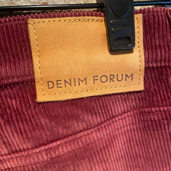 Denim Forum Anthropologie corduroy flared pants - Picture 5 of 11